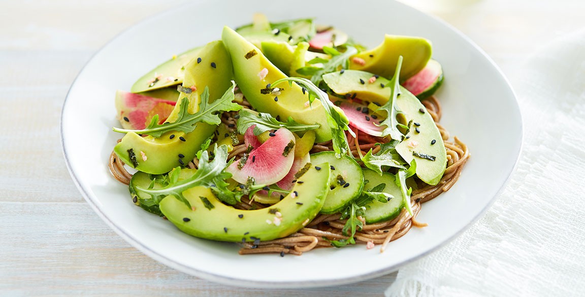 California Avocado & Miso Ginger Soba Noodles