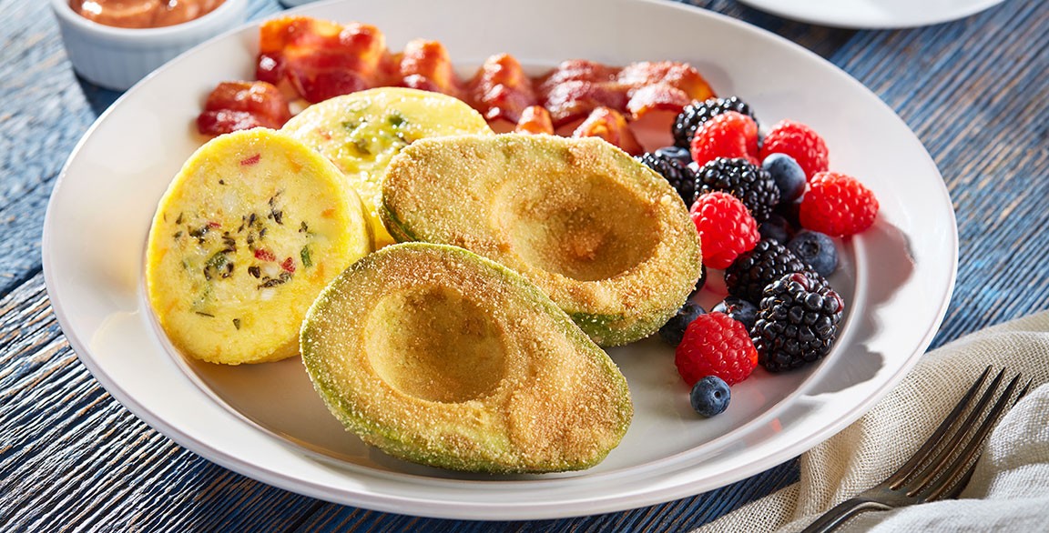 Flash-Fried California Avocados with Denver Poppers
