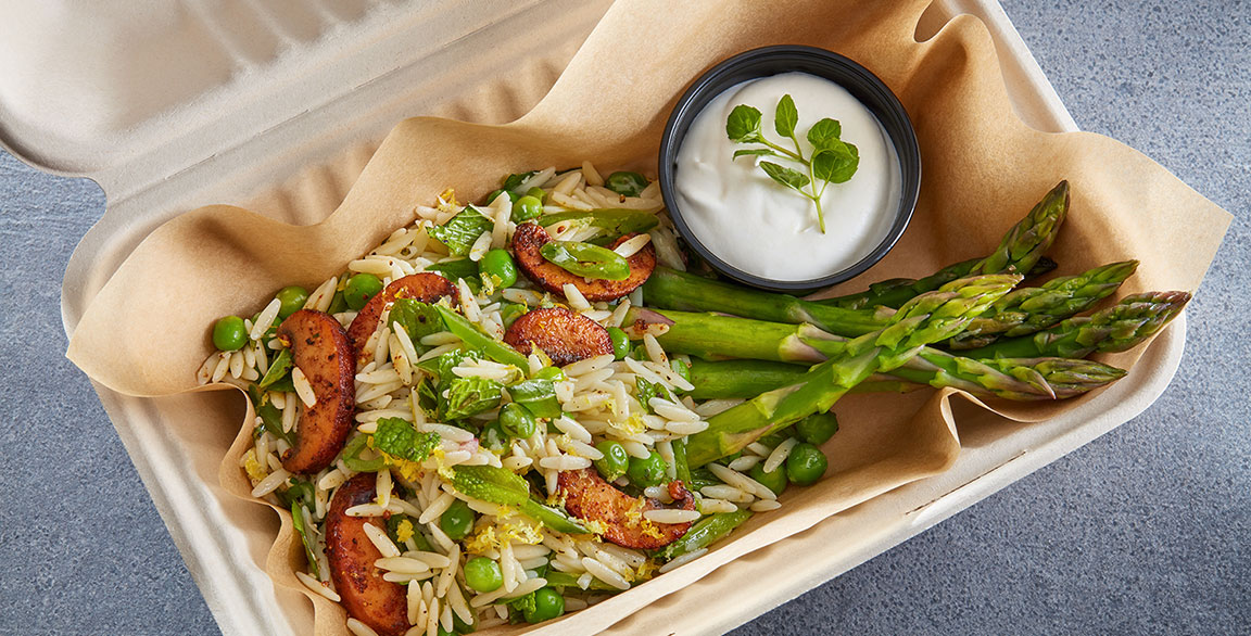 Barilla “Carbonara” Orzo Pasta Salad
