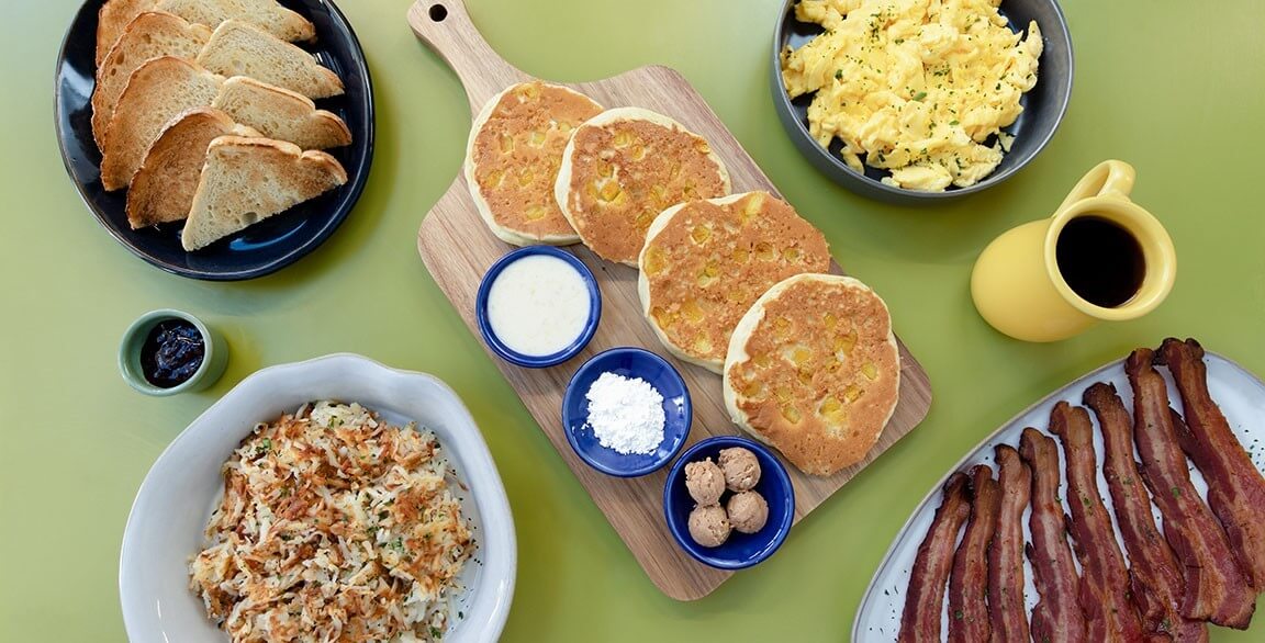 Pineapple Upside-Down Pancakes