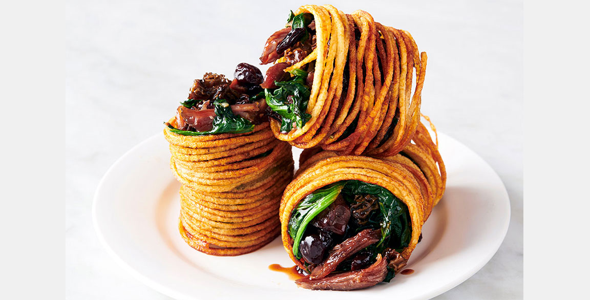 Idaho® Potato Roulade