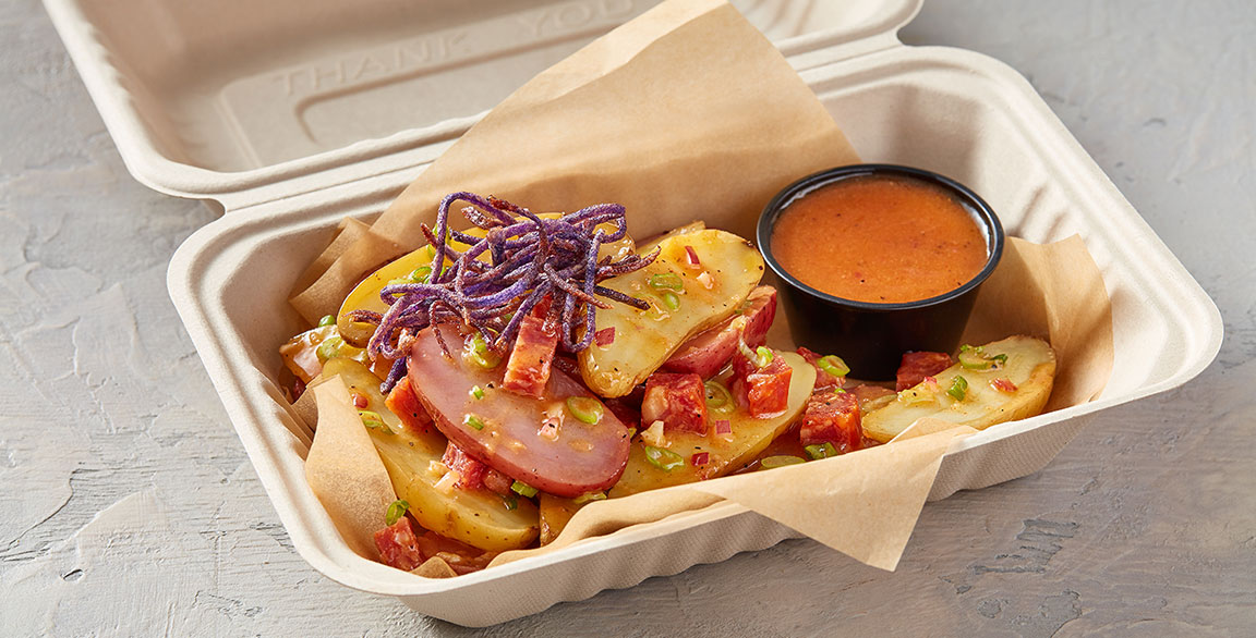 Warm Idaho® Potato Chorizo Salad