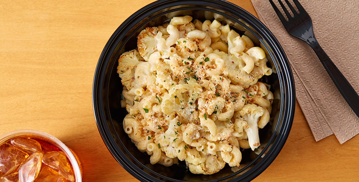 Mac and Cheese with Turmeric and Roasted Cauliflower