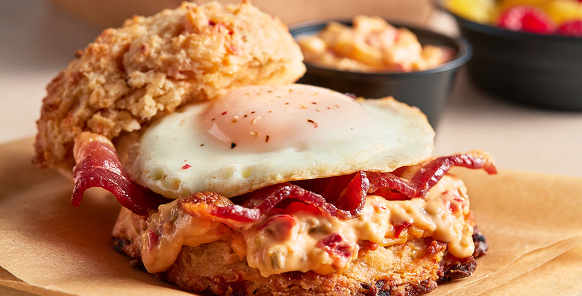 Spicy Price*s® Pimiento Cheese Breakfast Biscuit
