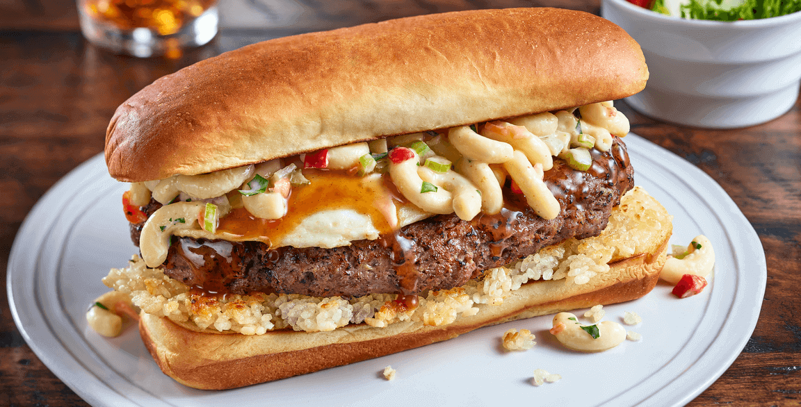 Spam Loco Moco Hoagie