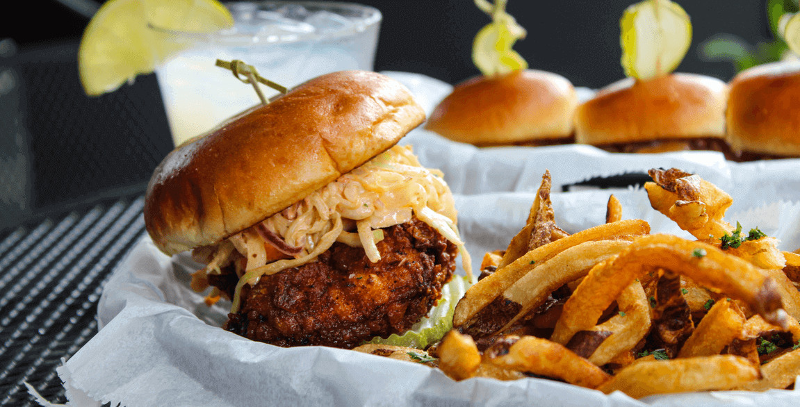 Free-Range Flavors: Country Chicken Sandwich