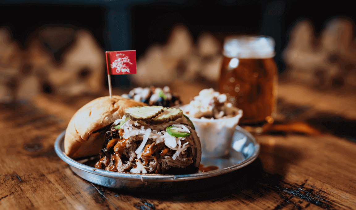 Hometown Hero: Nashville-Style BBQ Hot Pork Sandwich