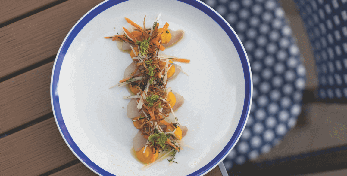 Hook, Line and Sinker: Kanpachi Crudo