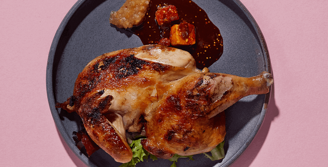 Life Gives You Lemons: Smoked Half Chicken