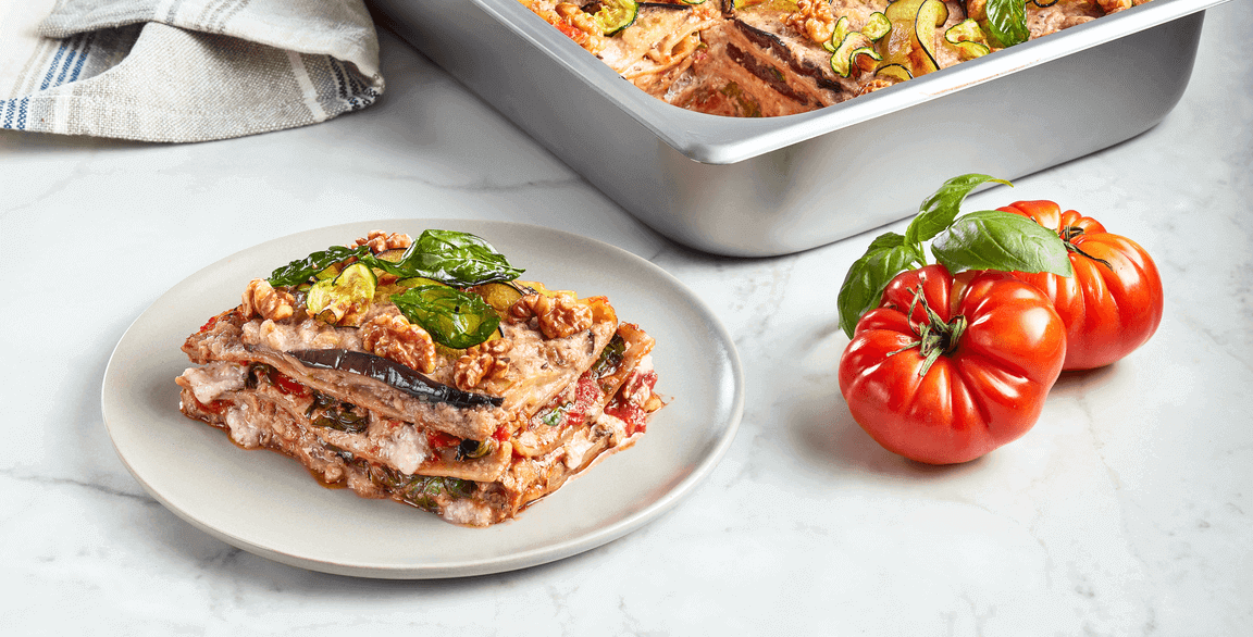 Vegan Boursin® and Eggplant Lasagna
