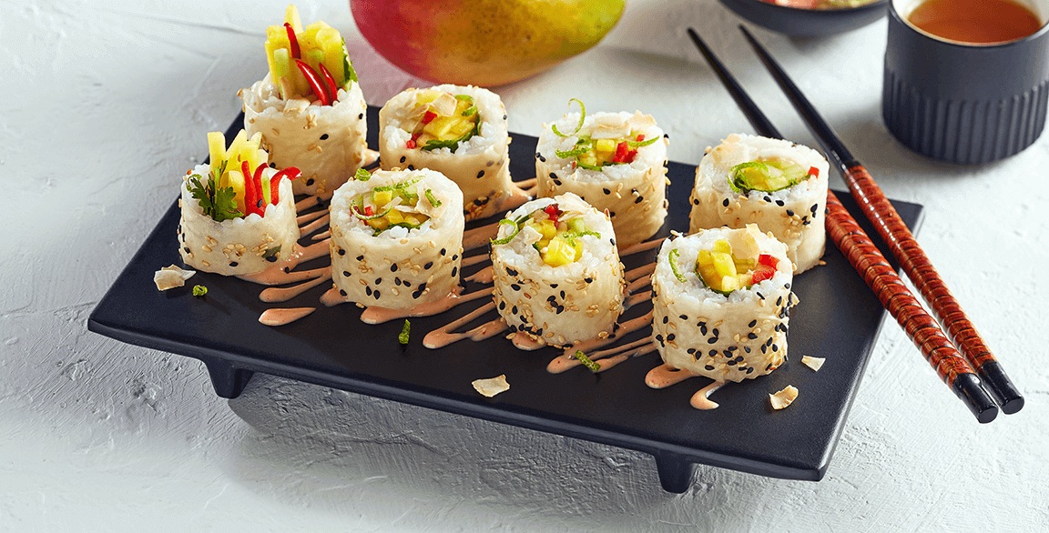 Mango Sushi Roll