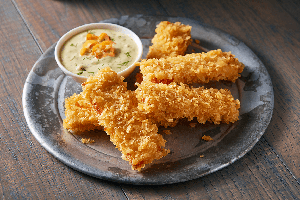 Habanero Pickle Dip with Spicy Paneer Chips