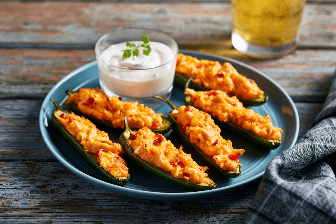Stuffed Chicken Pimento Cheese Jalapeños