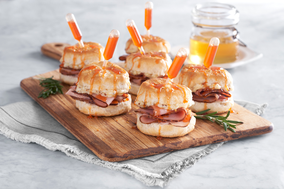 Beehive Honey Biscuits and Ham