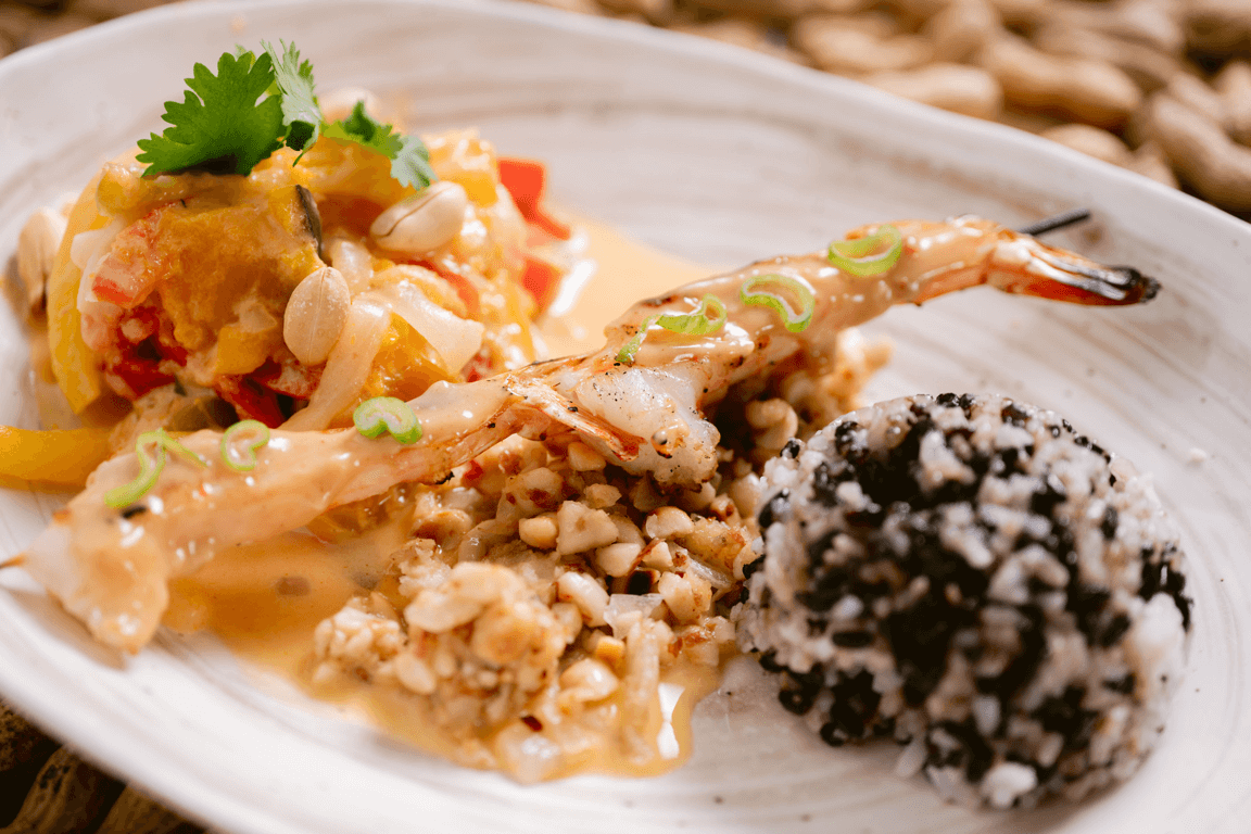 Moqueca With Jaggery Peanut Sauce