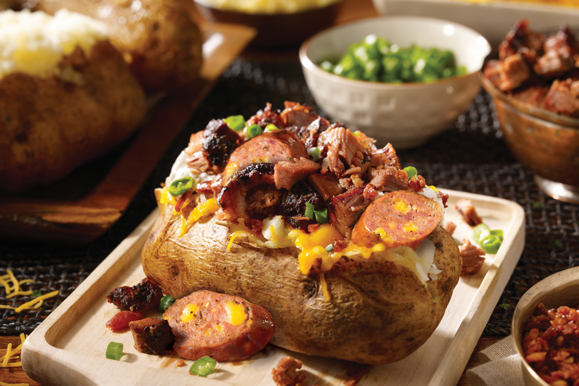 A Spud-tacular Moment: Ultimate Loaded Barbecue Baker