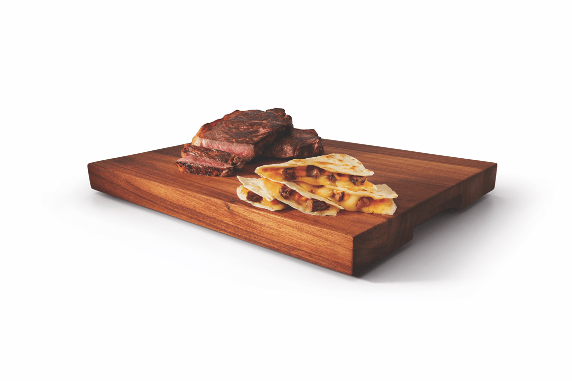 Big ‘Dila: Four Cheese Steak Quesadilla