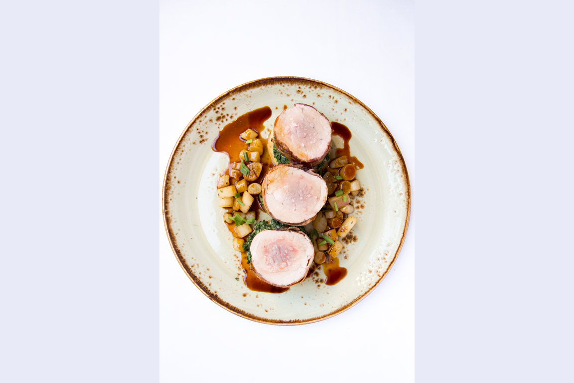 Fine and Dandy: Bacon-wrapped Pork Tenderloin