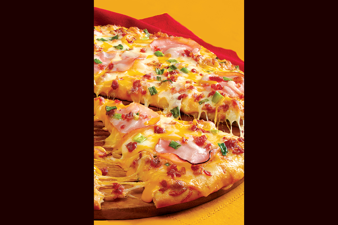 Nacho Average Pizza: Double Bacon-Cheddar Pizza