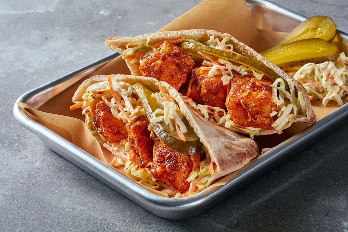 Nashville Hot Paneer Pita