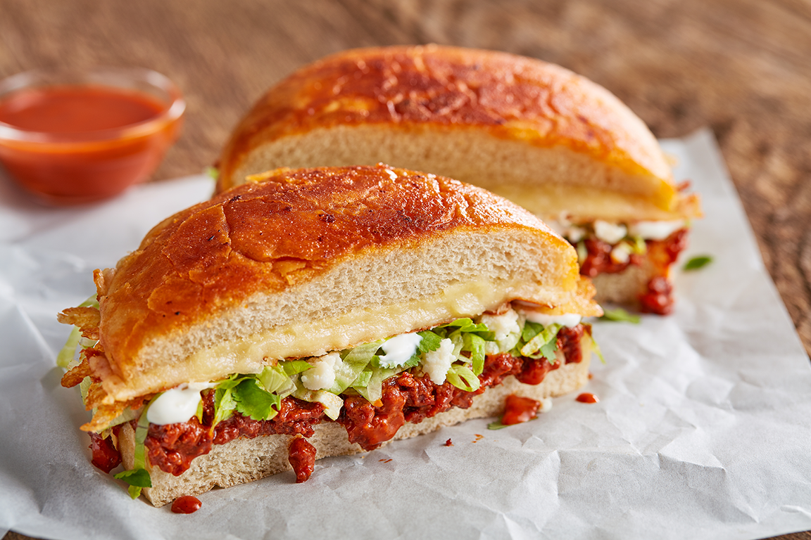 Pambazo Chorizo Al Pastor Torta