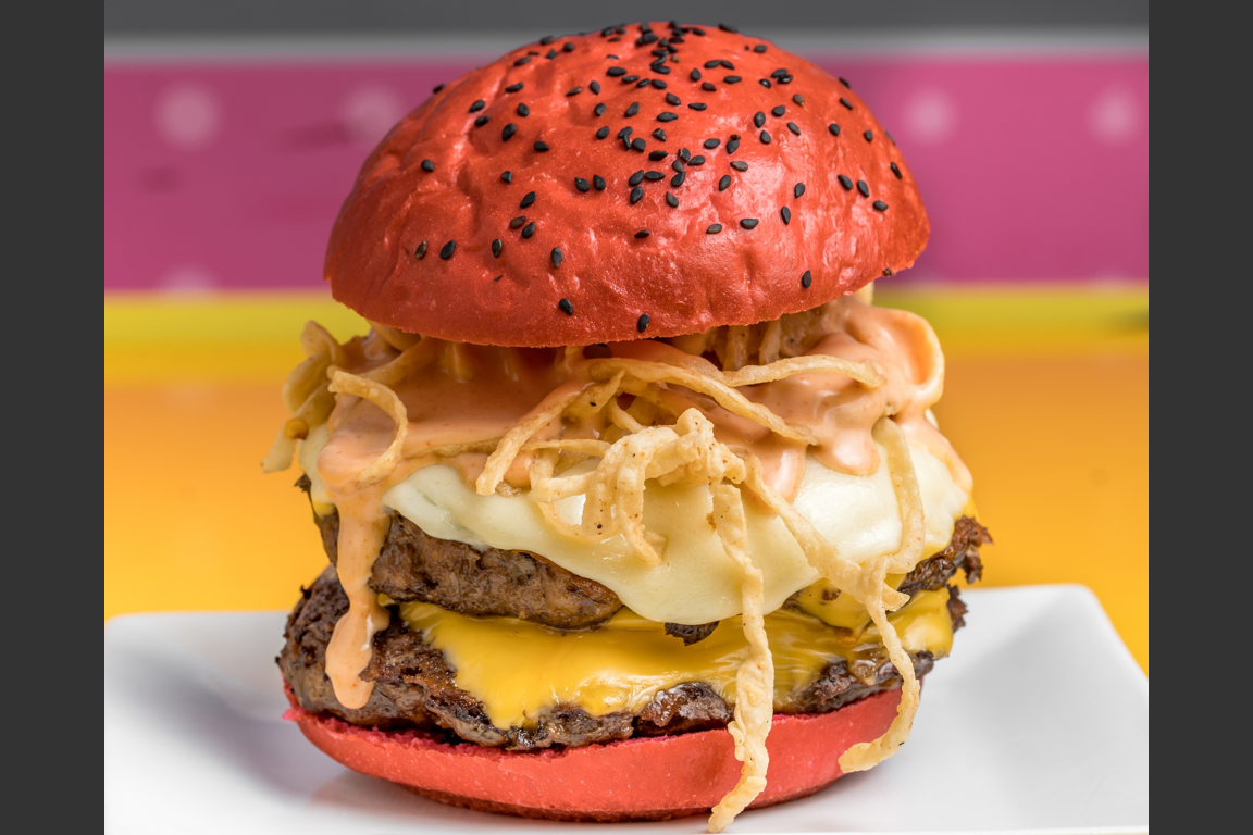 Pretty in Pink: Pink Burger