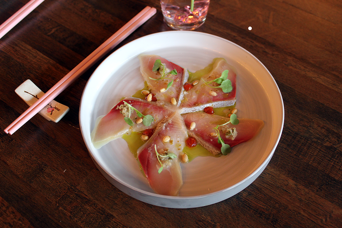 Raw Fusion: Citrus-Yuzu Hamachi Sashimi