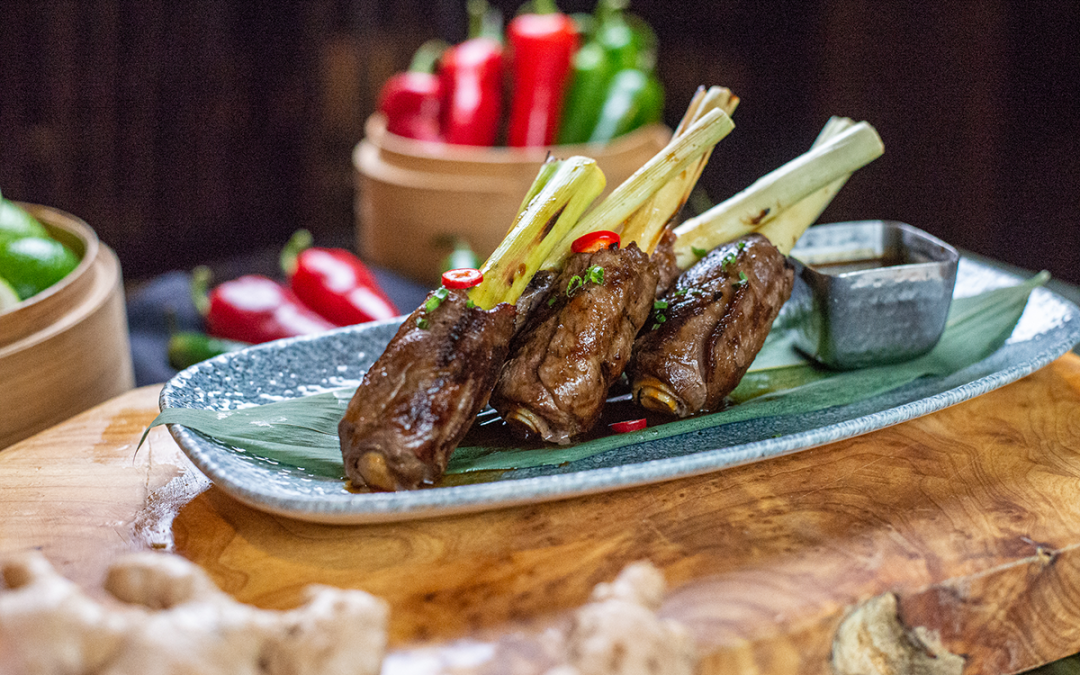 Lemongrass Beef Lollipops Sunda New Asian | Locations in Chicago; Nashville, Tenn.; Tampa, Fla.