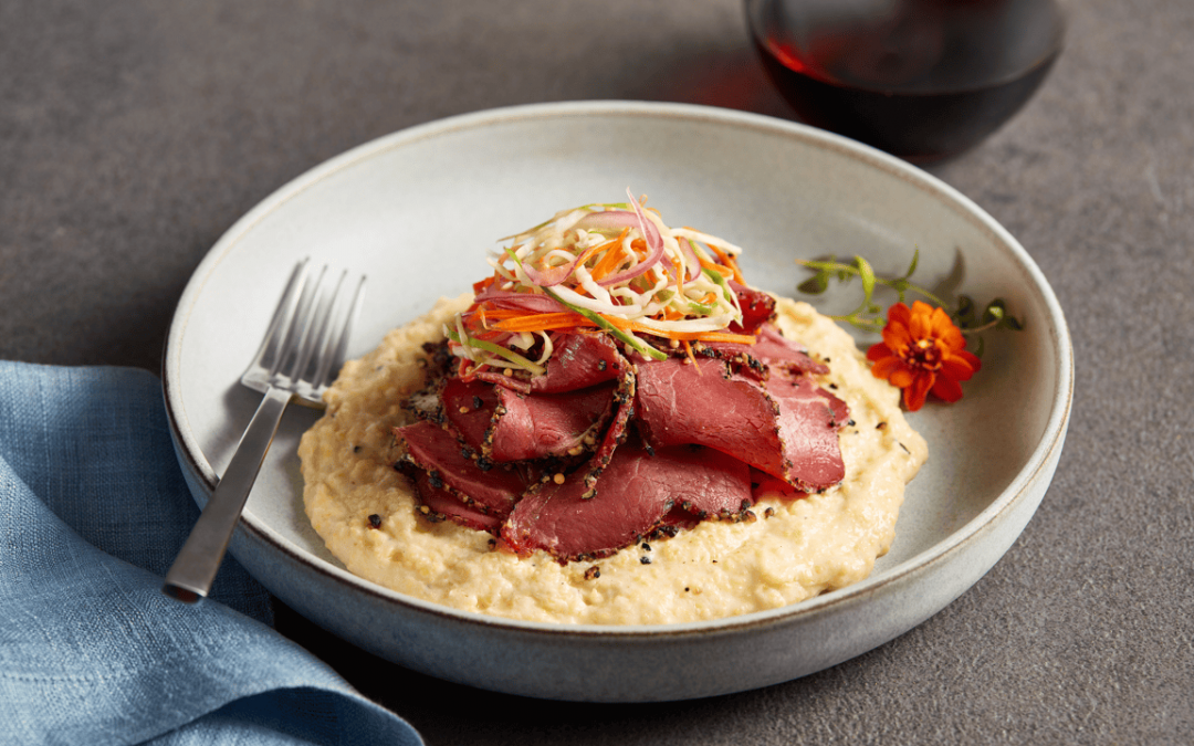3: Aussie Select Lamb Pastrami and Parmesan Grits Jess Bograd, Senior Director Culinary, City Barbeque