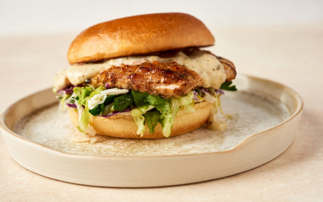 The Secret’s in the Sear The look and taste of char-grilled chicken leads to easy and effective elevations of menu mainstays