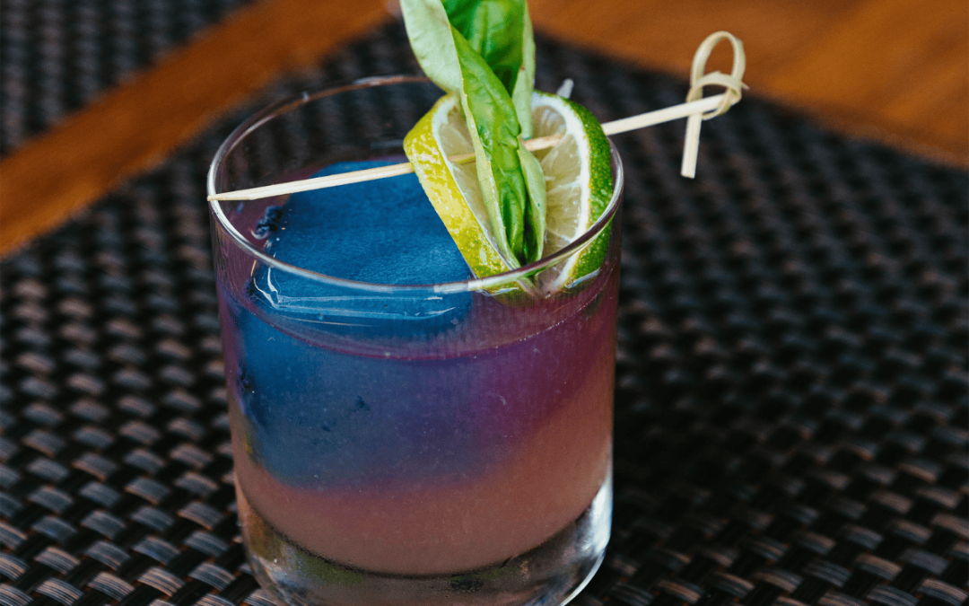 A Butterfly Pea Cocktail With Science Flair Michael’s on Naples | Long Beach, Calif.