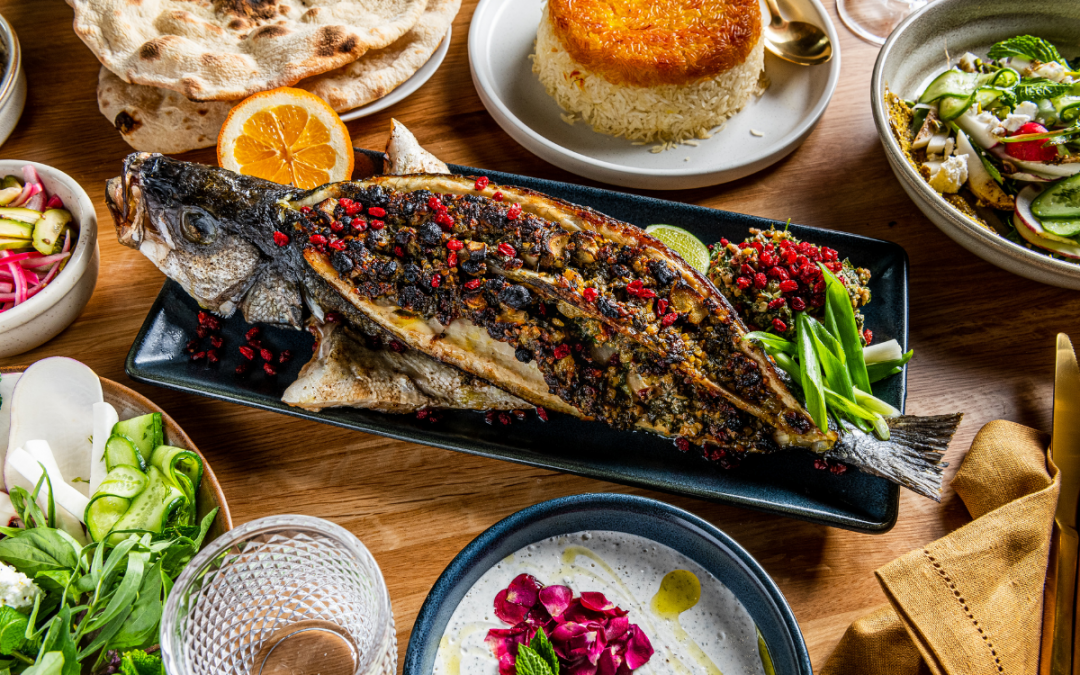 Bringing Herbaceous Notes to Roasted Branzino Joon | Vienna, Va.