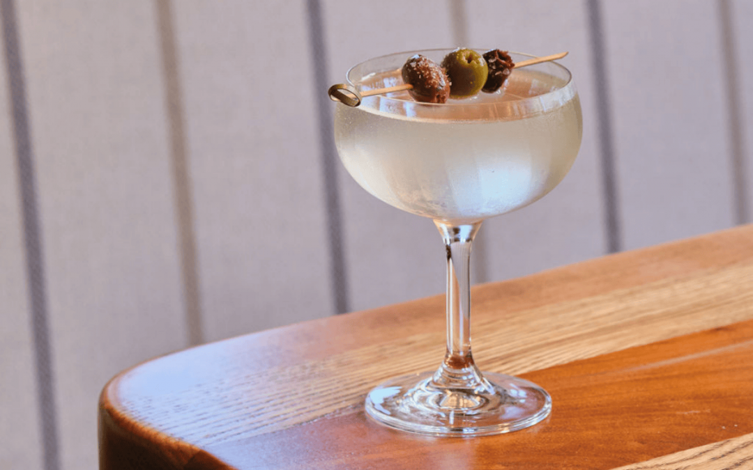 Dirty (Water) Martini Serena Pastificio |  Locations in Boca Raton, Fla., and Atlanta