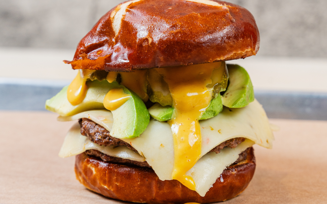 Marrying Pepper Jack and Pretzel Buns Hat Creek Burger Company | Austin, Texas