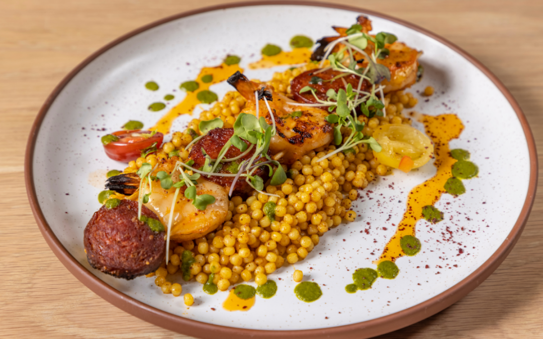 Turkish Surf-and-Turf Hummus Mediterranean Kitchen | Based in San Mateo, Calif.