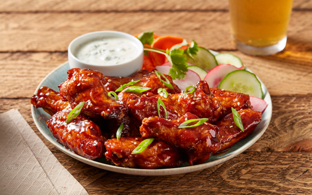 4: Confit Chicken Wings in Spicy Hoisin with Seaweed Ranch Katy Velazquez, Corporate Executive Chef Qdoba