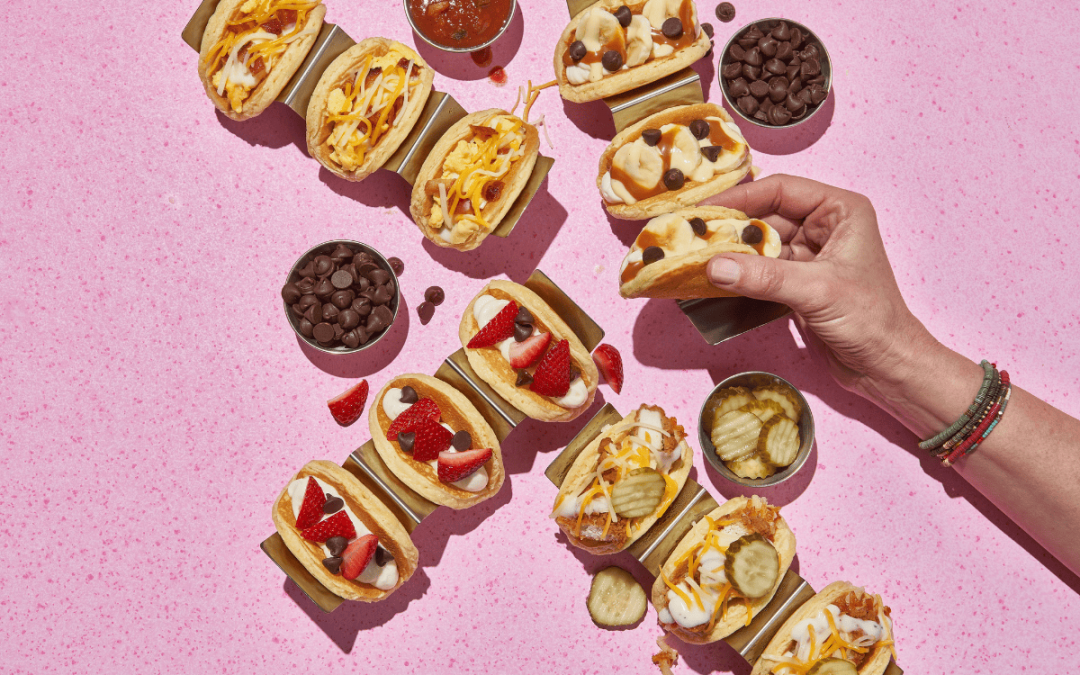 Pancakes Turned Breakfast Tacos IHOP | Based in Pasadena, Calif.