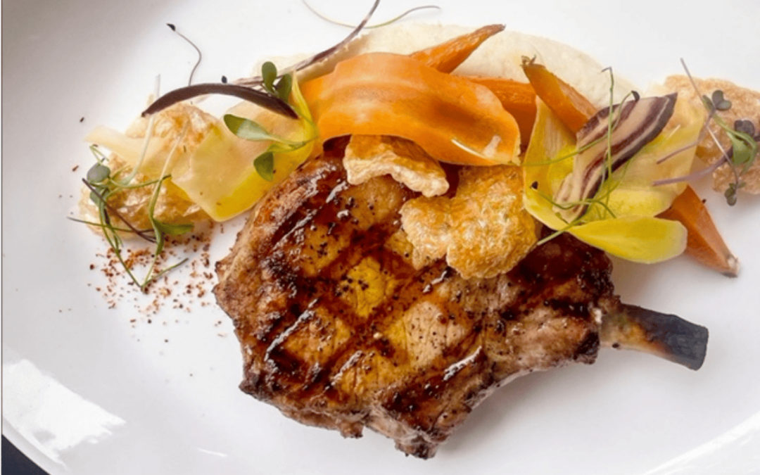 Pork Chop With Gulf Coast Vibes Ovide | Miramar Beach, Fla.