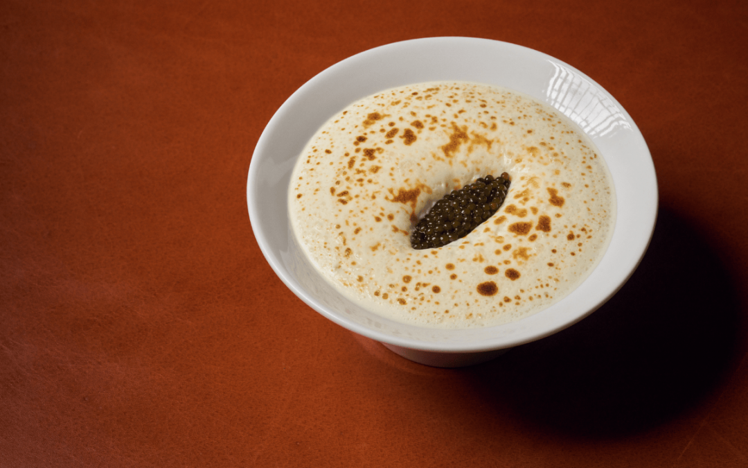 Scallop Espuma-Topped Soft Egg MaryGold’s by Brad Kilgore | Miami