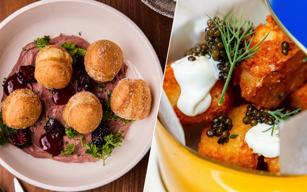 Sophisticated Takes on 2 Childhood Favorites Incorporating avante-garde ingredients into simple dishes