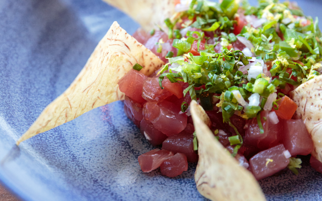 Tuna Tartare in All Its Tasty Simplicity Hank’s Seafood Restaurant | Charleston, S.C.
