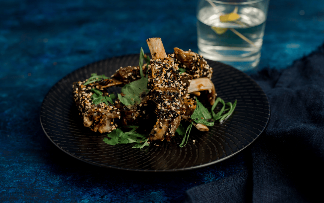 Embrace Sticky, Sweet and Messy A sweet-and-sour red wine glaze offsets rich ribs