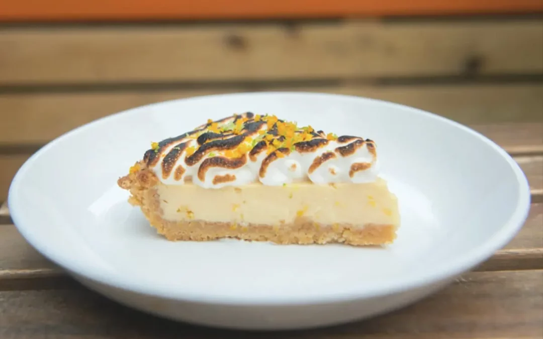 Sweet Ending Sour orange as a tart dessert