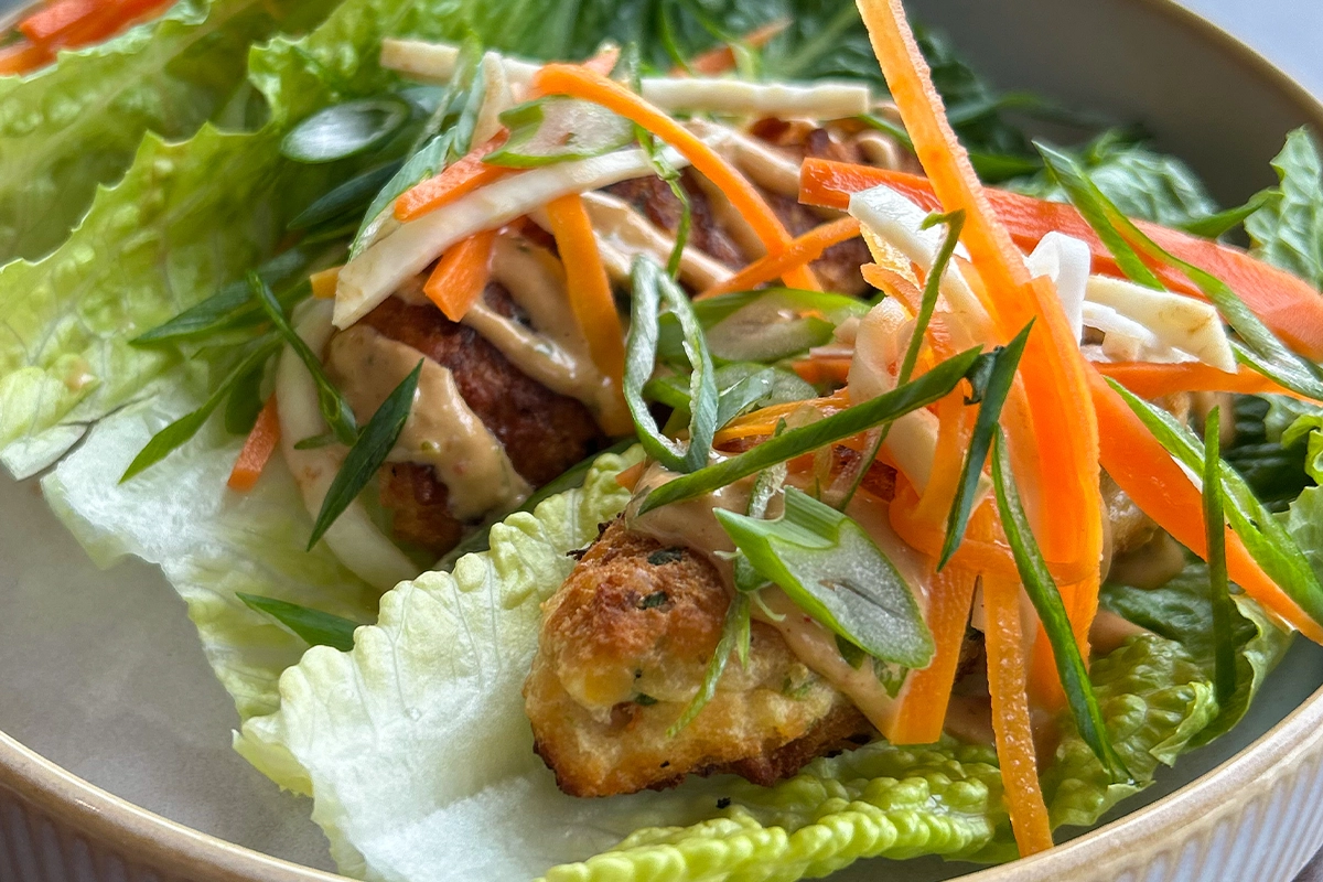 A Lighter, Lentil-Packed Satay Wrap