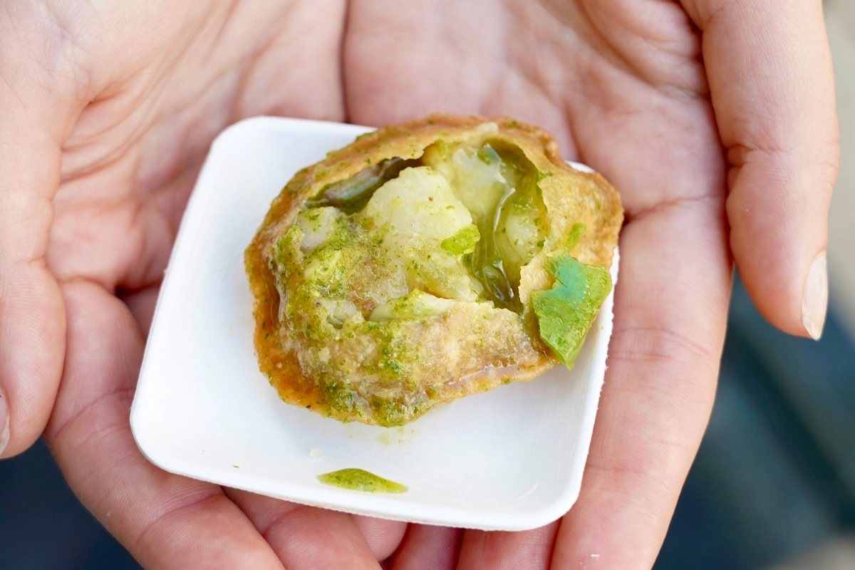 An Explosion of Mumbai Flavor in One Bite