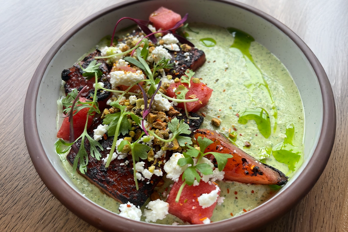 Fire-Roasted Watermelon Makes a Hot Ceviche