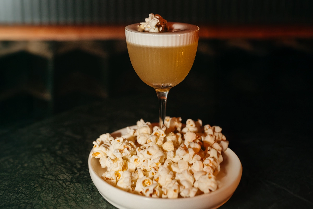 Martini—Popped, not Stirred