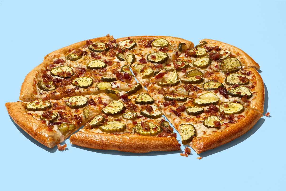 Pickle-Packed Pizza
