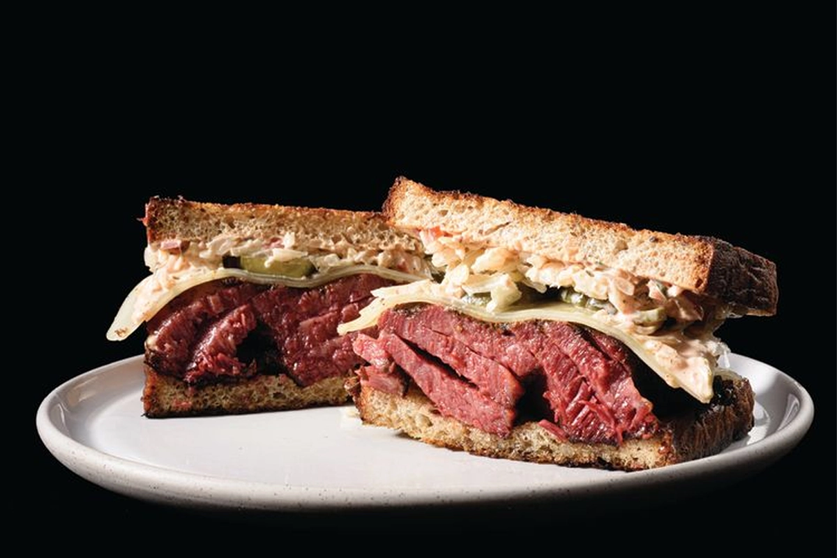 Smoked, Pastrami-Style Lamb Sando