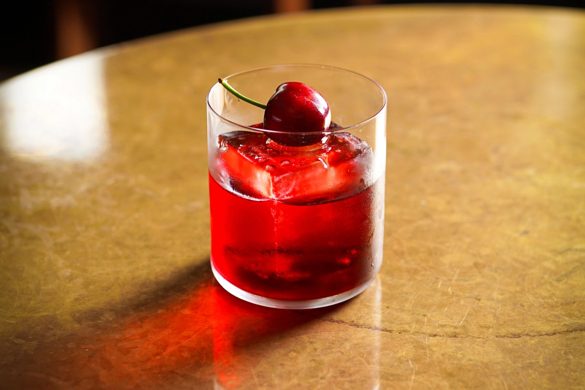 Sweet and Sour Cherry Negroni